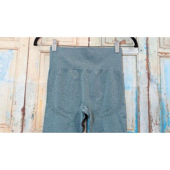 Womens Size Small Green Cross Fit Training Workout Pants Leggings Stretch - Picture 6 of 7